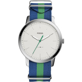 Watch strap Fossil FS5443 Textiles Multicolor 22mm